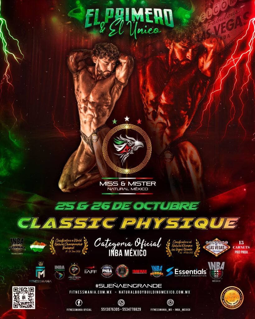 Categorias-Miss-&-Mister-Natural-México-2025-Classic-Physique